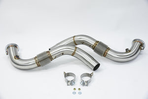 ARM BMW 650i N63TU 3" Catless Downpipes